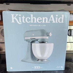 Kitchenaid Misty Blue hobnail bowl back in stock!